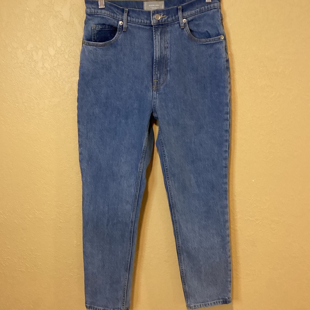 Everlane‎ The Original Cheeky Jean High Rise, Medium Denim Wash, Size 29 Regular